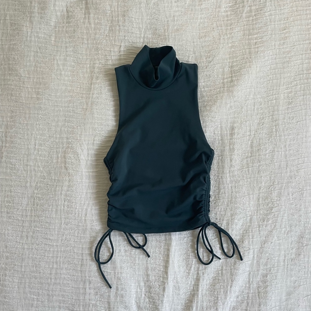 Zara mock neck top